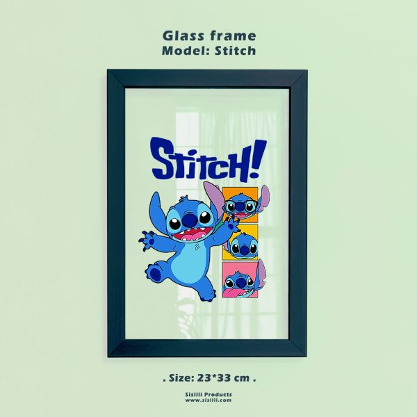 قاب شیشه‌ای طرح استیچ 2