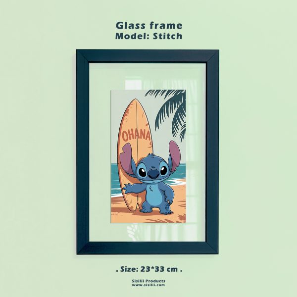 قاب شیشه‌ای طرح استیچ 4