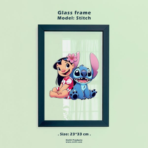 قاب شیشه‌ای طرح استیچ 6