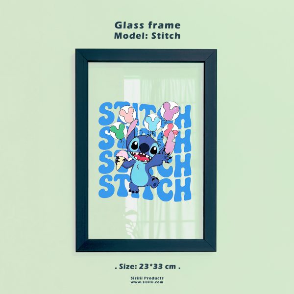 قاب شیشه‌ای طرح استیچ 7