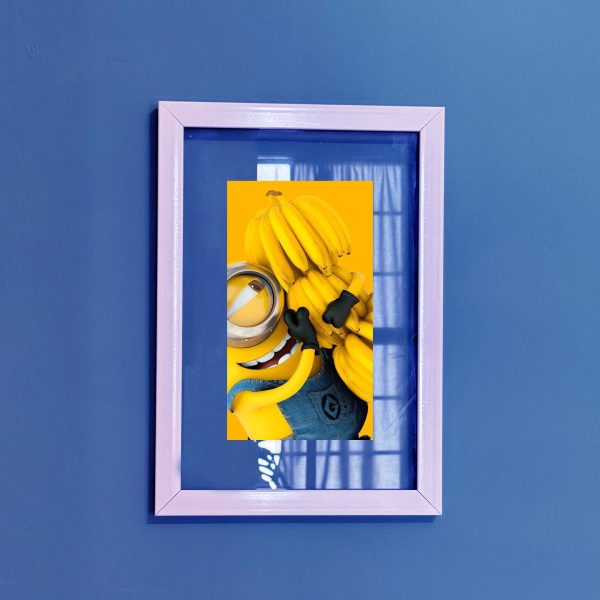 قاب شیشه‌ای طرح مینیون