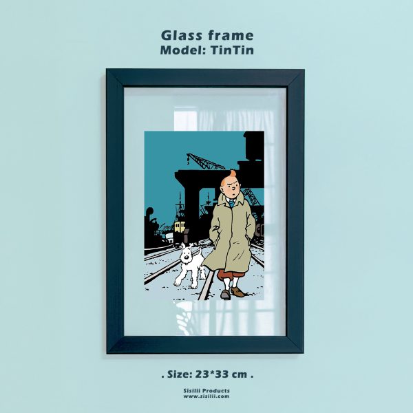 قاب شیشه‌ای طرح تن تن در شهر